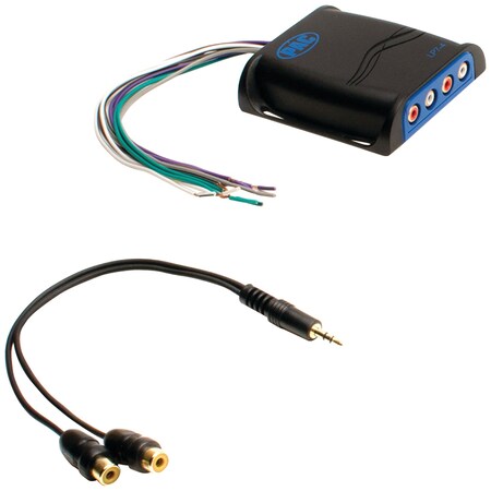 Pac L.O.C.PRO Series 4-Channel Line-Out Converter with Turn-on Circuit LP7-4